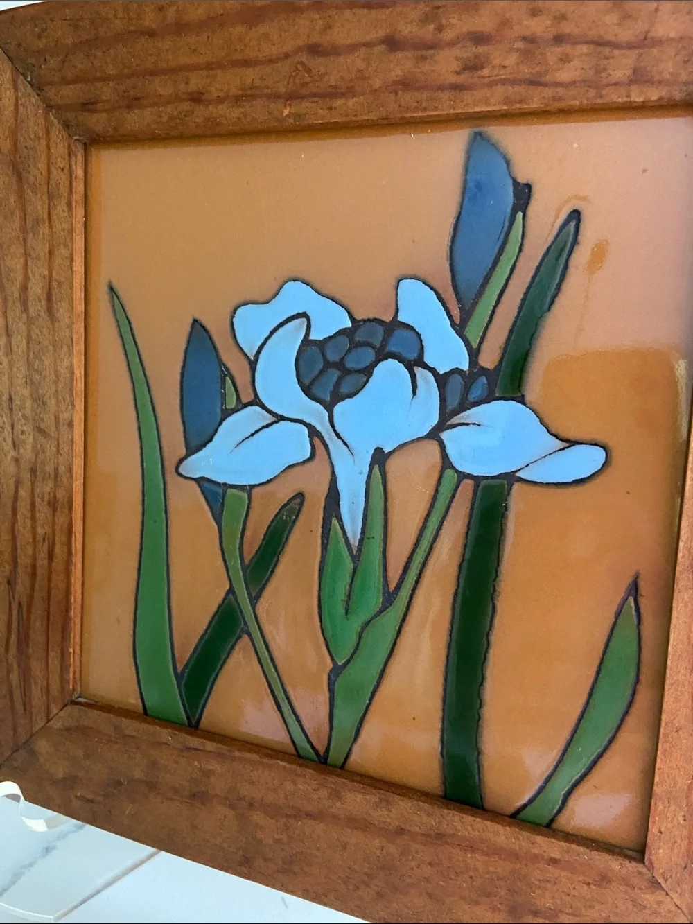 Mag Mor Art Tiles Santa Fe Hand Painted Tile Christine Fitzgerald